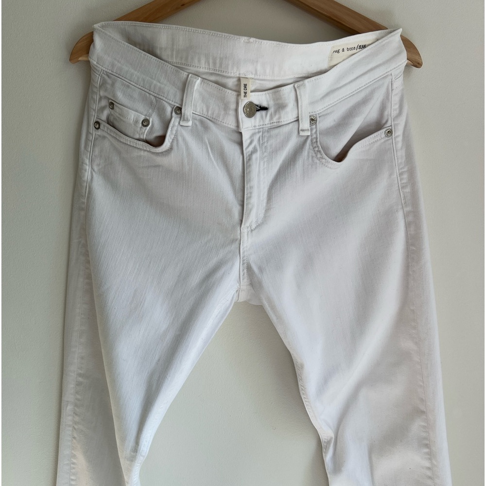 rag & bone skinny white jeans